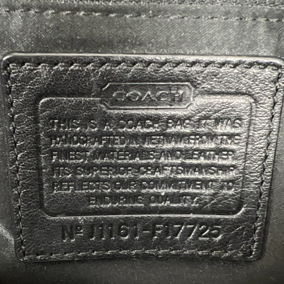 Coach Canvas Signature C Tote or Shoulder Handbag - Picture 14 of 14